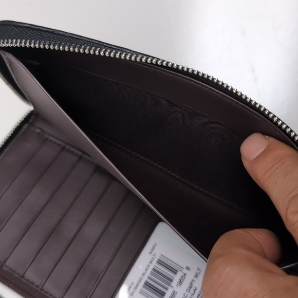 Coach CP414 Dempsey Large Phone Wallet In Signature Jacquard With Star Embroider - Picture 10 of 16